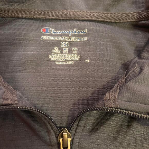 NWT Rutgers Grey Champion 1/4 zip 2 XL - Picture 2 of 3